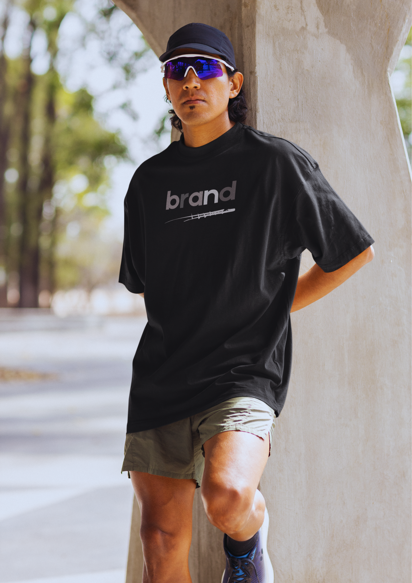 Everyday Essential Black Oversized Cotton T-Shirt: ChoosyPanda