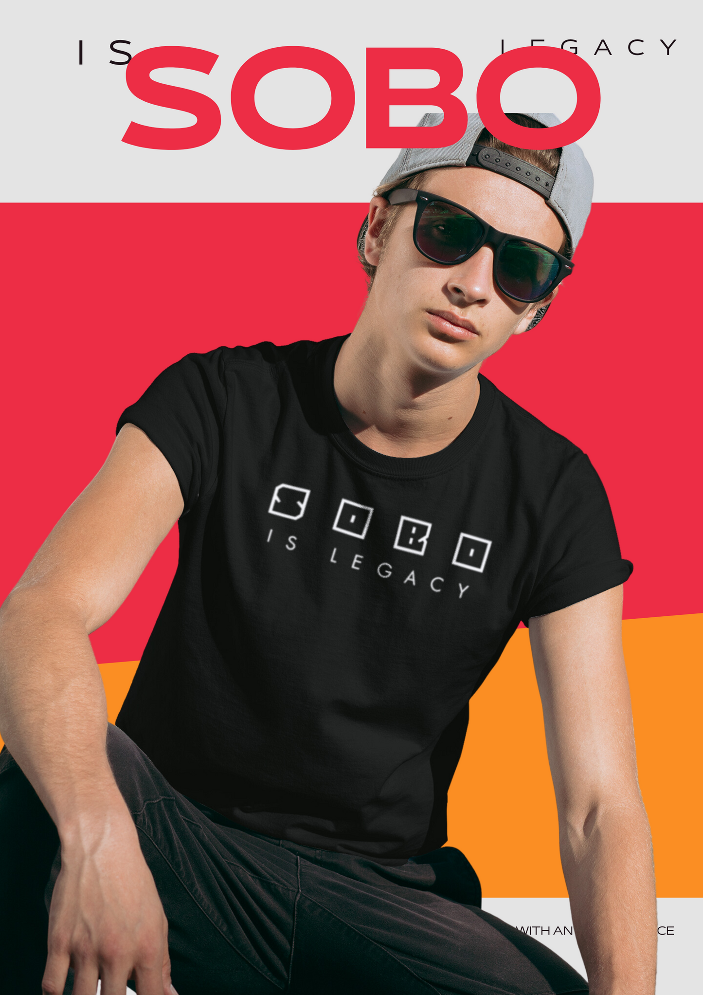 Statement Piece: SOBO Graphic Oversized Black Cotton T-Shirt: Choosypanda