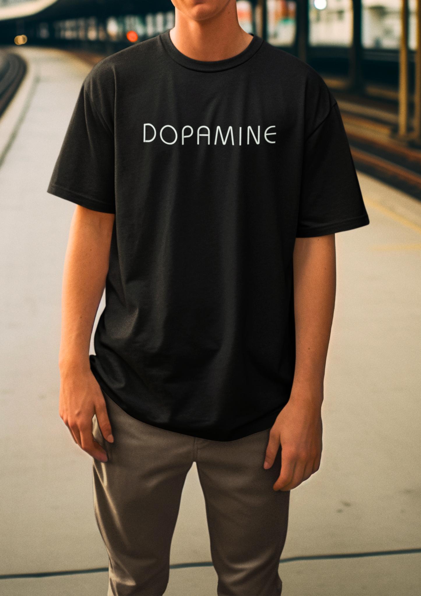 Elevate Your Style with Dopamine Black Oversized Cotton T-Shirts: Choosypanda