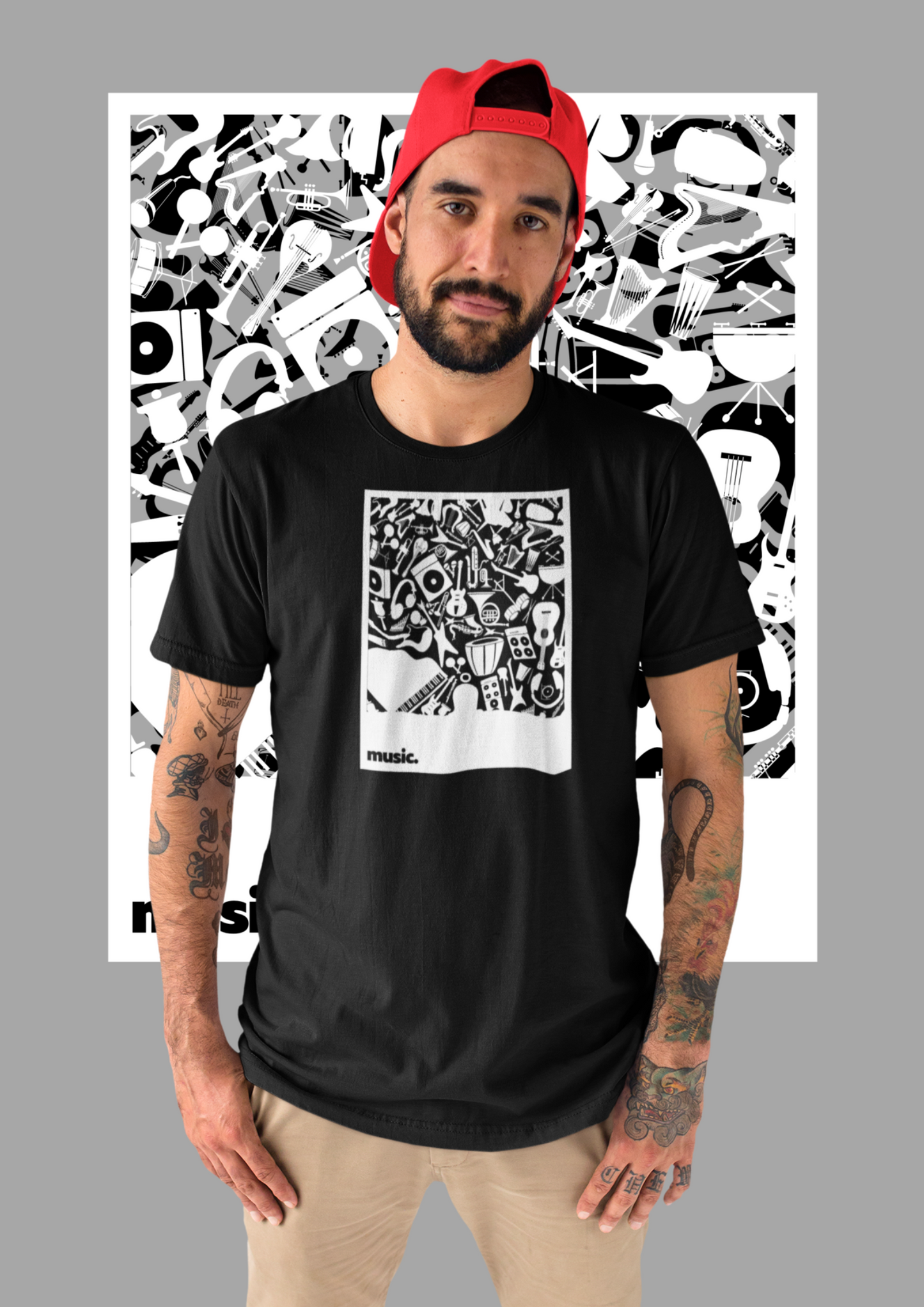 Black Premium T shirt With Street wear Graphic Style: Choosypanda.shop